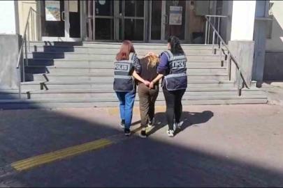 14 yıl kesinleşmiş cezası olan kadın polisten kaçamadı