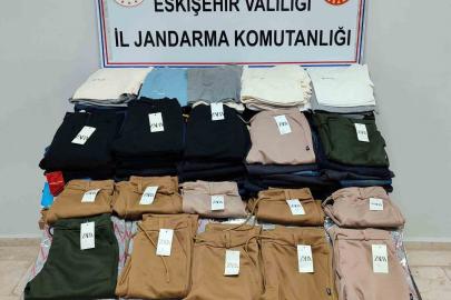 650 bin TL değerinde sahte kıyafet ele geçirildi