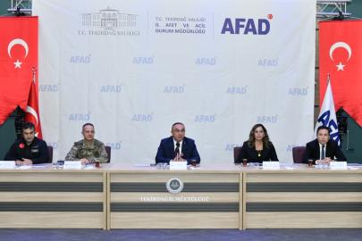 7.5 Mw senaryolu deprem tatbikatı Tekirdağ’da uygulanacak