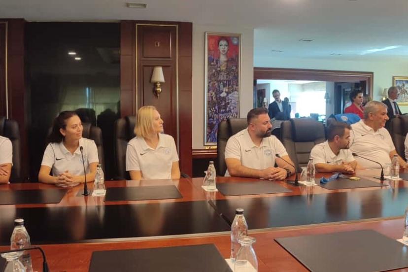 ABB Başkanı Yavaş: "Sporcularımız dünya rekorları kırmaya devam edecek"