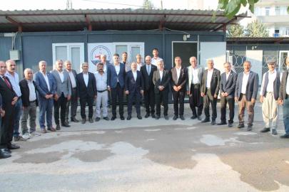 Adıyaman’da il protokolü muhtarlarla bir aray geldi