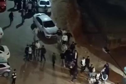 Adıyaman’da sopa, tekme ve yumruklu kavga anları kamerada