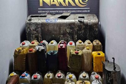 Ağrı’da tırlarda 761 kilo metamfetamin ele geçirildi