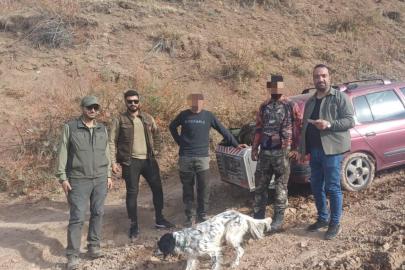 Ağrı’da yasaklı bölgede avlanan şahsa idari ceza