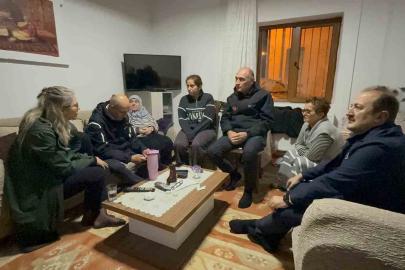 AK Partili Çankırı, selde kaybolan Kaptanoğlu’nun ailesini ziyaret etti