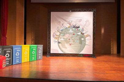 "Akça" tiyatrosuyla minikler çevre bilinci kazandı