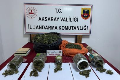 Aksaray’da 4 kilo esrarla yakalanan şahıs tutuklandı