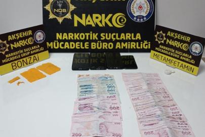 Akşehir’de uyuşturucu operasyonu