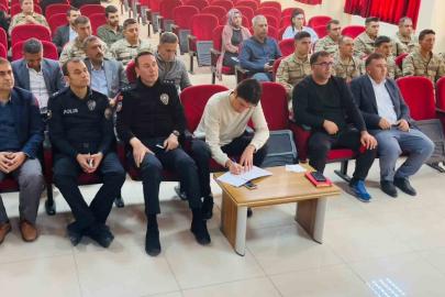 Alacakaya’da Türkiye afet müdahale planı toplantısı