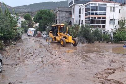 Aliağa Belediyesinden sel bölgesine destek