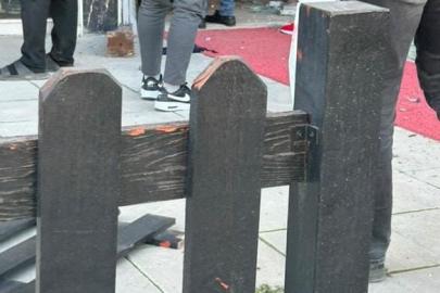 Alkollü sürücü dükkana daldı: 1 yaralı