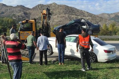 Amasya’da kazada yaralanan başpolisten acı haber