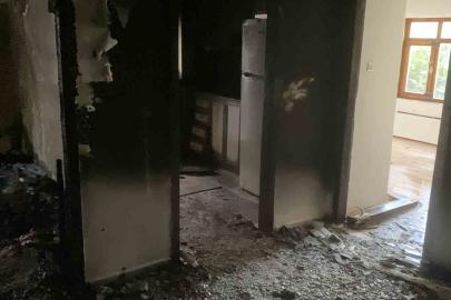 Ankara’da 4 katlı binada yangın