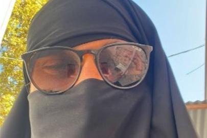 Ankara’da çarşafla gezen erkek şahıs gözaltına alındı