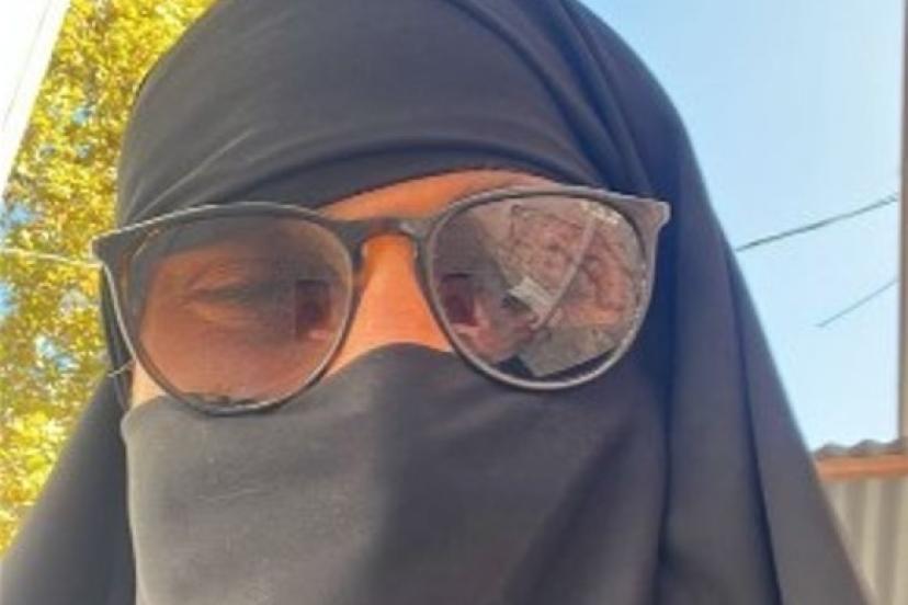 Ankara’da çarşafla gezen erkek şahıs gözaltına alındı