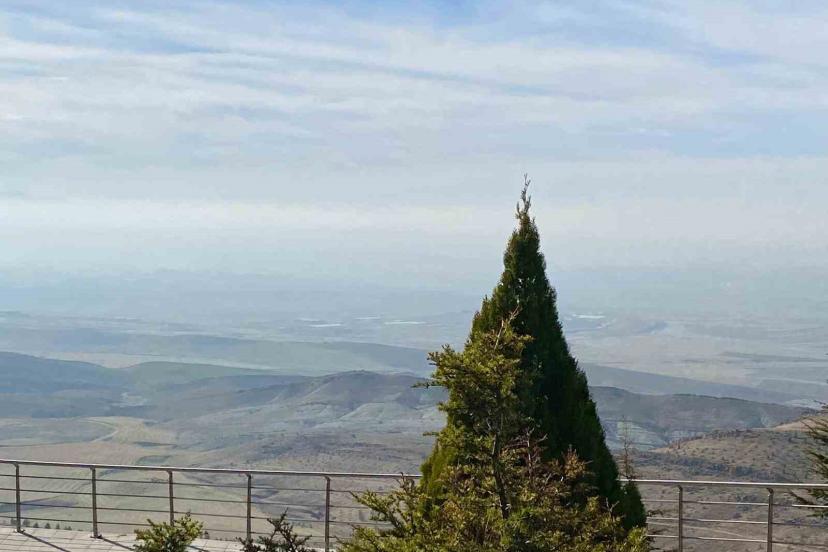 Ankara’nın simge noktası Duatepe’de sis görsel şölen oluşturdu