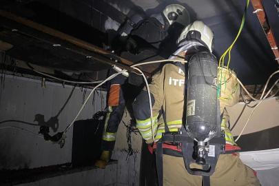 Antakya’da fırında yangın çıktı