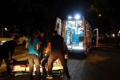 Antalya’da halk otobüsünün çarptığı yaya yaralandı