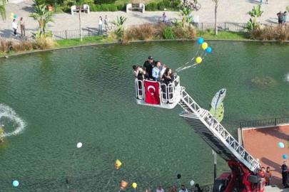 Babası ‘kimsemiz yok’ demişti, kanseri yenen Tamer Talha için balonlar gökyüzüne bırakıldı