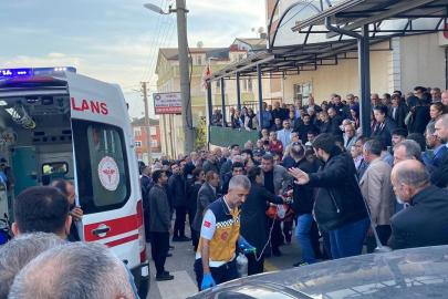 Babasının cenazesinde dayısını da kaybetti