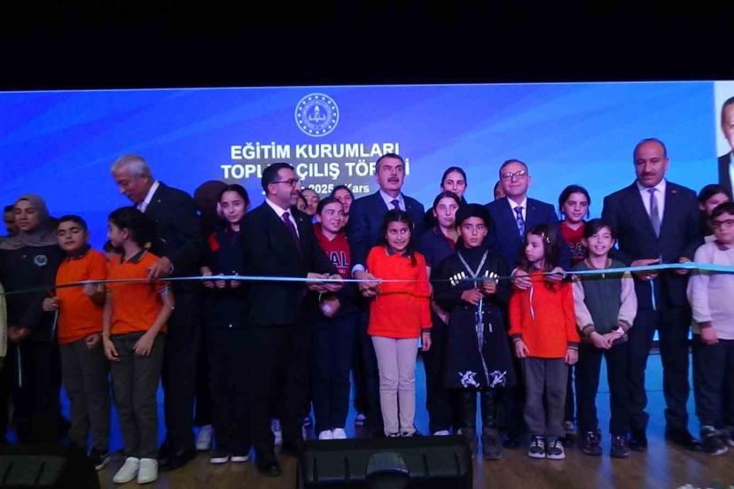 Bakan Tekin’den Kars’ta eğitim yatırımları açılışı