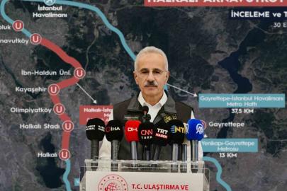 Bakan Uraloğlu: "Hattımızın tamamını 2026 yılının ilk çeyreğinde hizmete almayı hedefliyoruz"