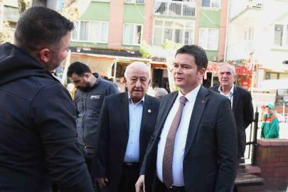 Başkan Aydın’dan Maksem Mahallesini mutlu eden ziyaret