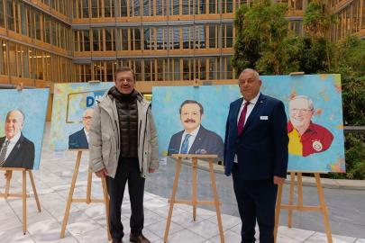 Başkan Bıyık, Türk ve Alman iş insanları yer aldı