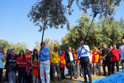 Başkan Boltaç: "Bu topraklarda yetişen her zeytin tanesi aslında bir iyiliğin tohumu"