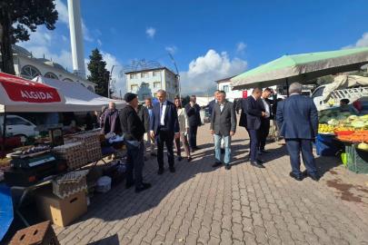 Başkan Dilsiz’den esnafla Cumhuriyet Bayramı buluşması