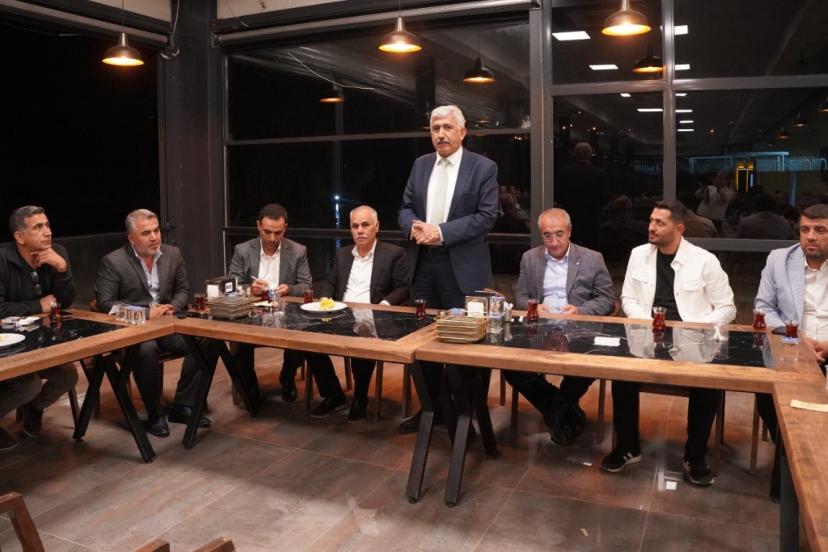 Başkan Hallaç, muhtarlarla bir araya geldi