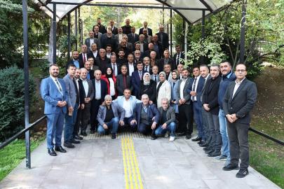 Başkan Kahveci, muhtarlarla bir araya geldi