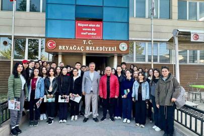 Başkan Pütün üniversite öğrencilerini ağırladı