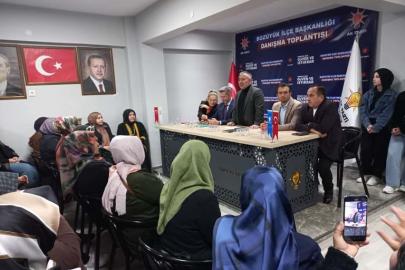 Başkan Yıldırım Bozüyük’te teşkilatla bir araya geldi