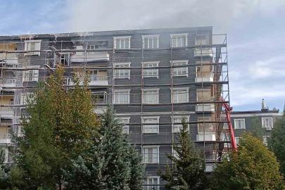 Batman’da çatı katında korkutan yangın