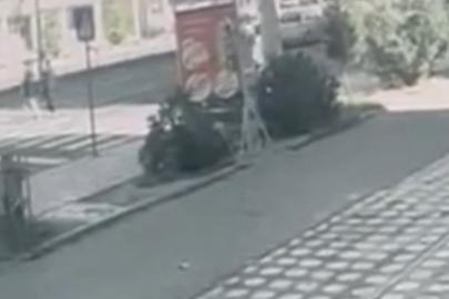 Batman’da cip yaya geçidinde iki kişiye çarptı: O anlar kamerada