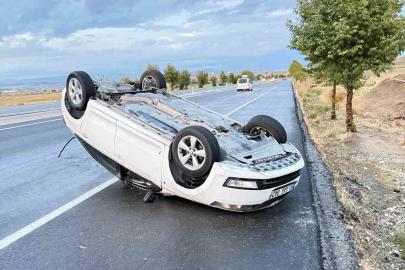 Batman’da otomobil takla attı: 1 yaralı