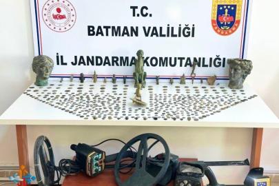Batman’da tarihi eser operasyonu: 1 gözaltı