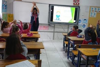 Bayburt’ta ilkokul öğrencilerine gıda güvenliği eğitimi verildi