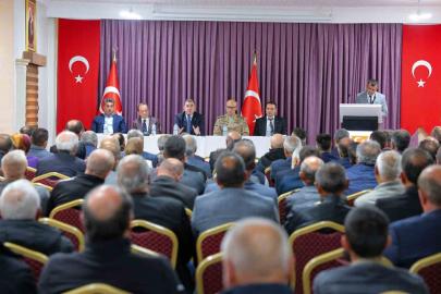 Bayburt’ta köylerin yatırım planları masaya yatırıldı