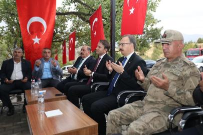 Baykan’da derince köyü şehitleri dualarla anıldı