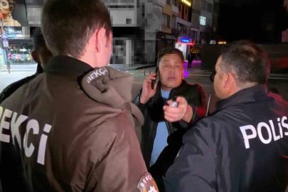 "Bekçi beni çeviremez" diyen alkollü şahıs bekçileri polise şikayet etti
