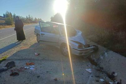 Bilecik’te çift taraflı trafik kazası: 2 yaralı