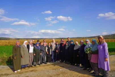 Bilecik’te dağıtılan sebze fidelerinin hasadını yapıldı