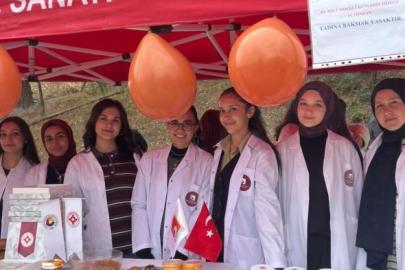 Bilecik’te gıda teknolojisi öğrencileri festivale damga vurdu