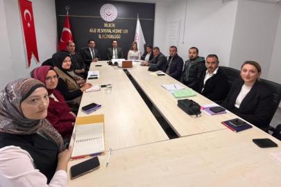 Bilecik’te Sosyal Hizmet Merkezlerinde sorunlar masaya yatırıldı