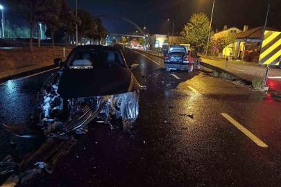 Bilecik’teki trafik kazasında 2 kişi yaralandı