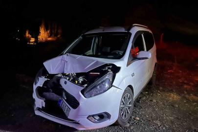 Bingöl’de trafik kazası: 2 yaralı
