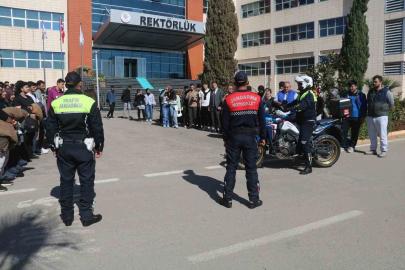 "Bir Kural Bir Ömür " projesi ile motosiklet güvenliği anlatıldı