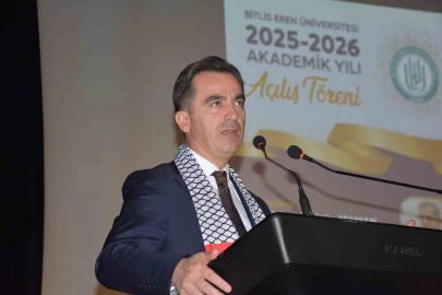 Bitlis’te üniversitenin ilk ders konusu ’Gazze’ oldu